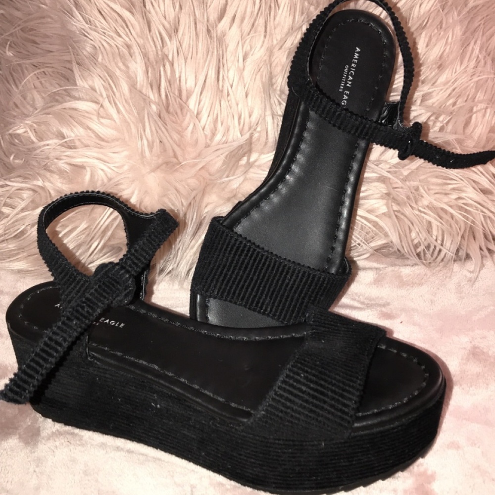American Eagle platform sandals